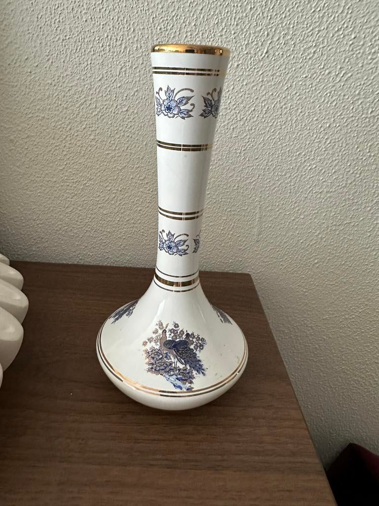 Antiek Neofitou Vaasje met 24k Bladgoud Decoratie, Antiek en Kunst, Antiek | Vazen, Ophalen of Verzenden