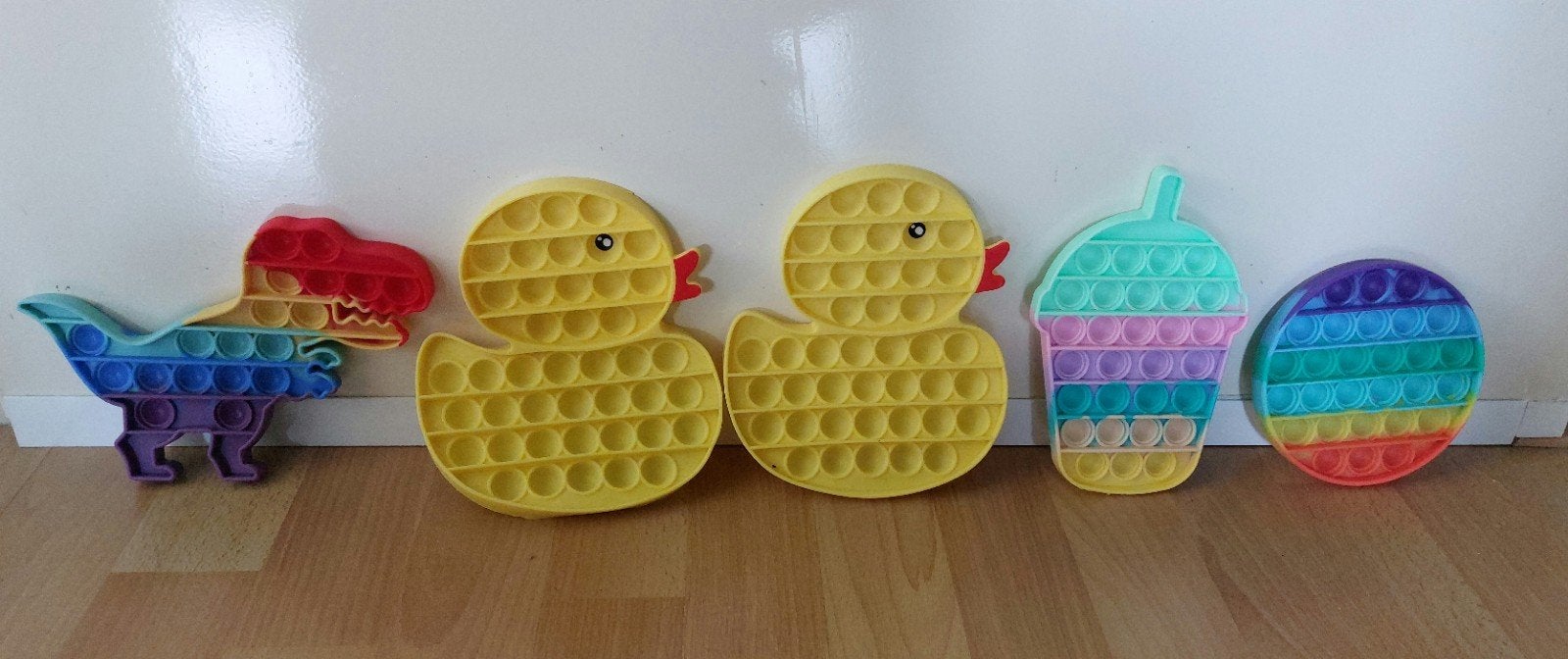 Pop It Fidget Speelgoed Set - Anti-stress en Sensorisch, Kinderen en Baby's, Speelgoed | Overig, Ophalen of Verzenden, Jongen of Meisje