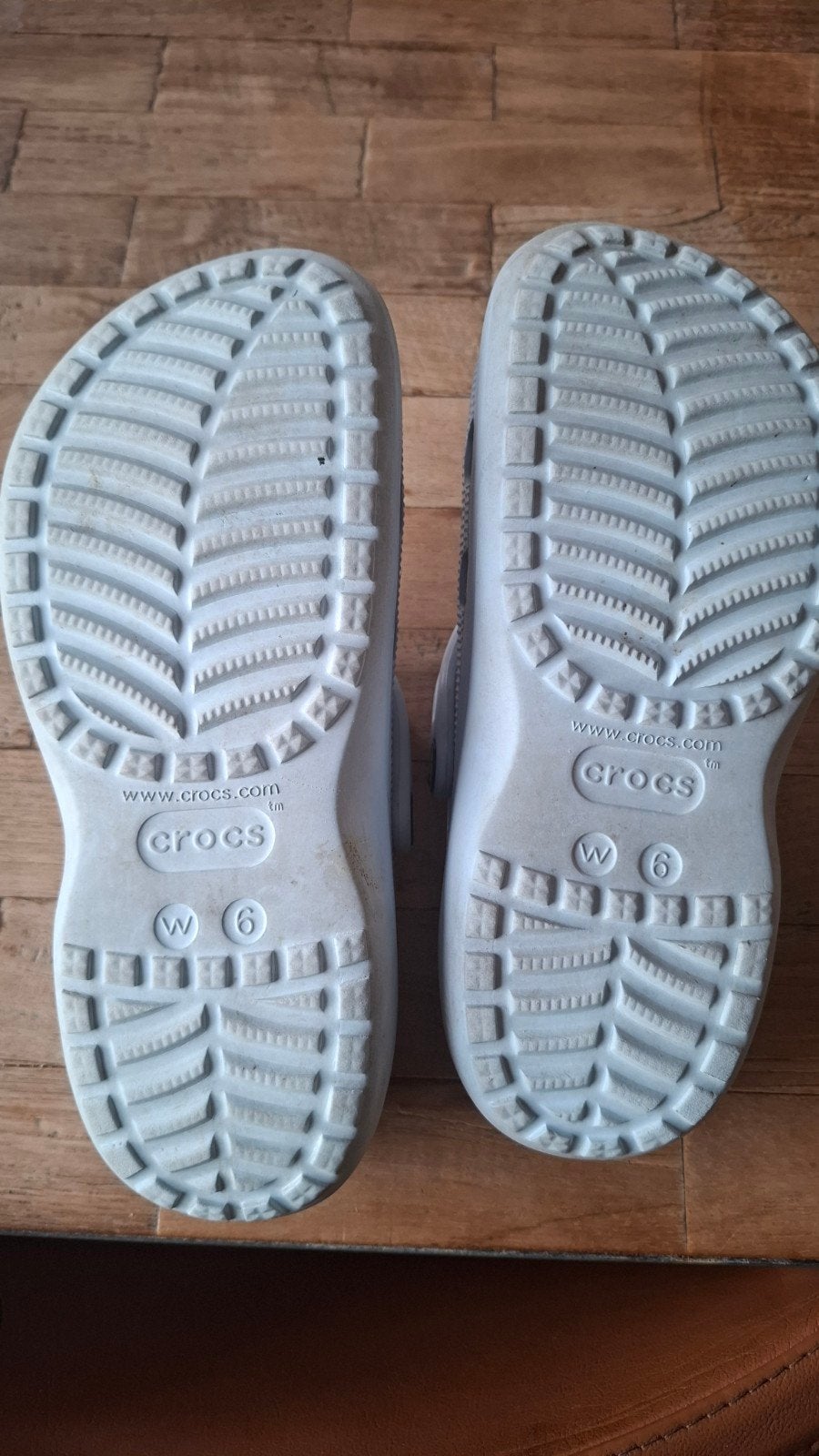 Lichtblauwe Crocs Classic Bae Clog W6 (36-37), Blauw, Instappers, Ophalen of Verzenden, Zo goed als nieuw