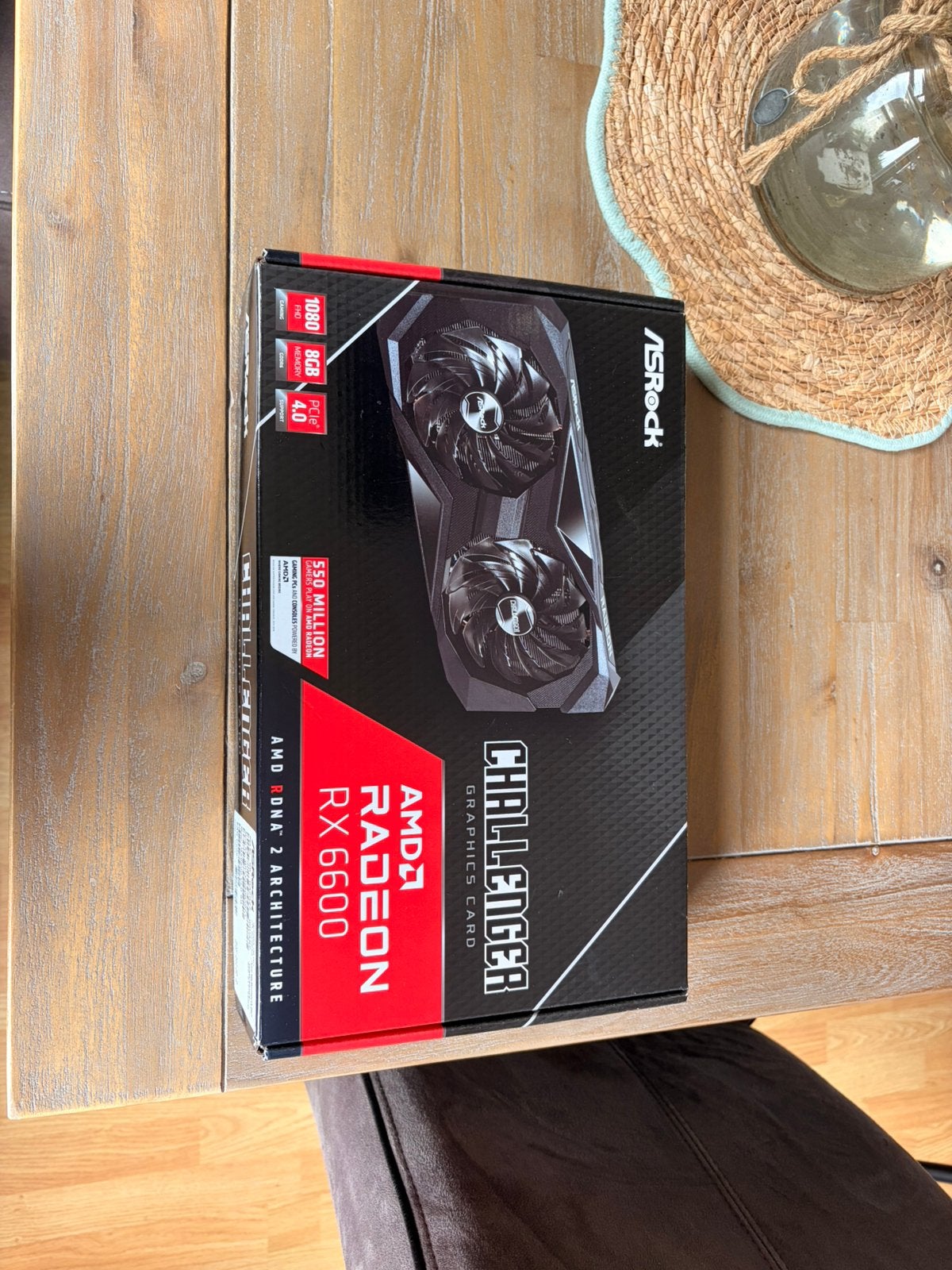 ASRock Radeon RX 6600 Challenger, Computers en Software, Ophalen, Zo goed als nieuw, GDDR6, PCI-Express 4