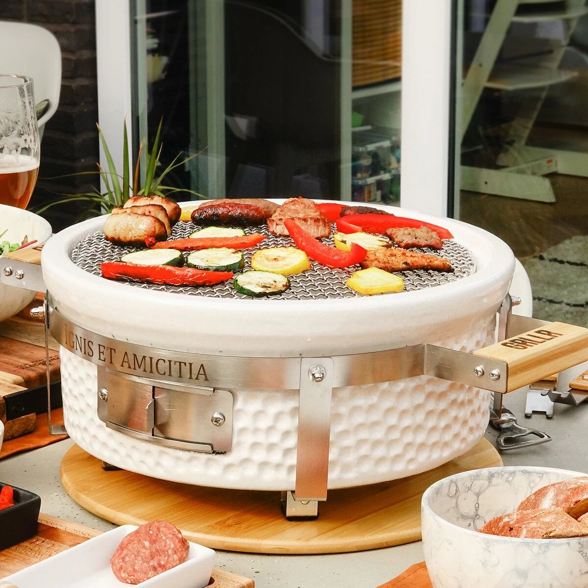 GRLLR Tokyo Shichirin Tafel BBQ Wit – Nieuw in Doos, Ophalen, Nieuw