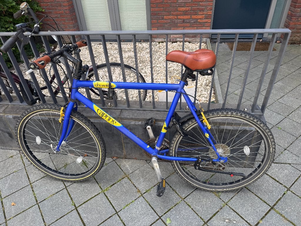 Bicycle with lock/light and new seat/handlebar, Fully, Ophalen, Gebruikt, Overige merken