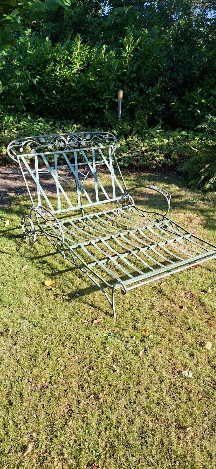 sfeervol brocante ijzeren ligbed, Ophalen