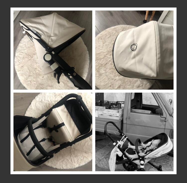 Bugaboo Cameleon Off White bekleding Limited, Ophalen, Zo goed als nieuw