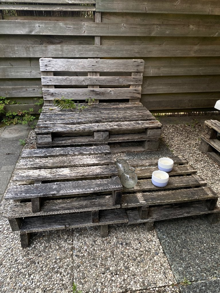 Pallets, Gebruikt, Tuinset, Hout, Ophalen