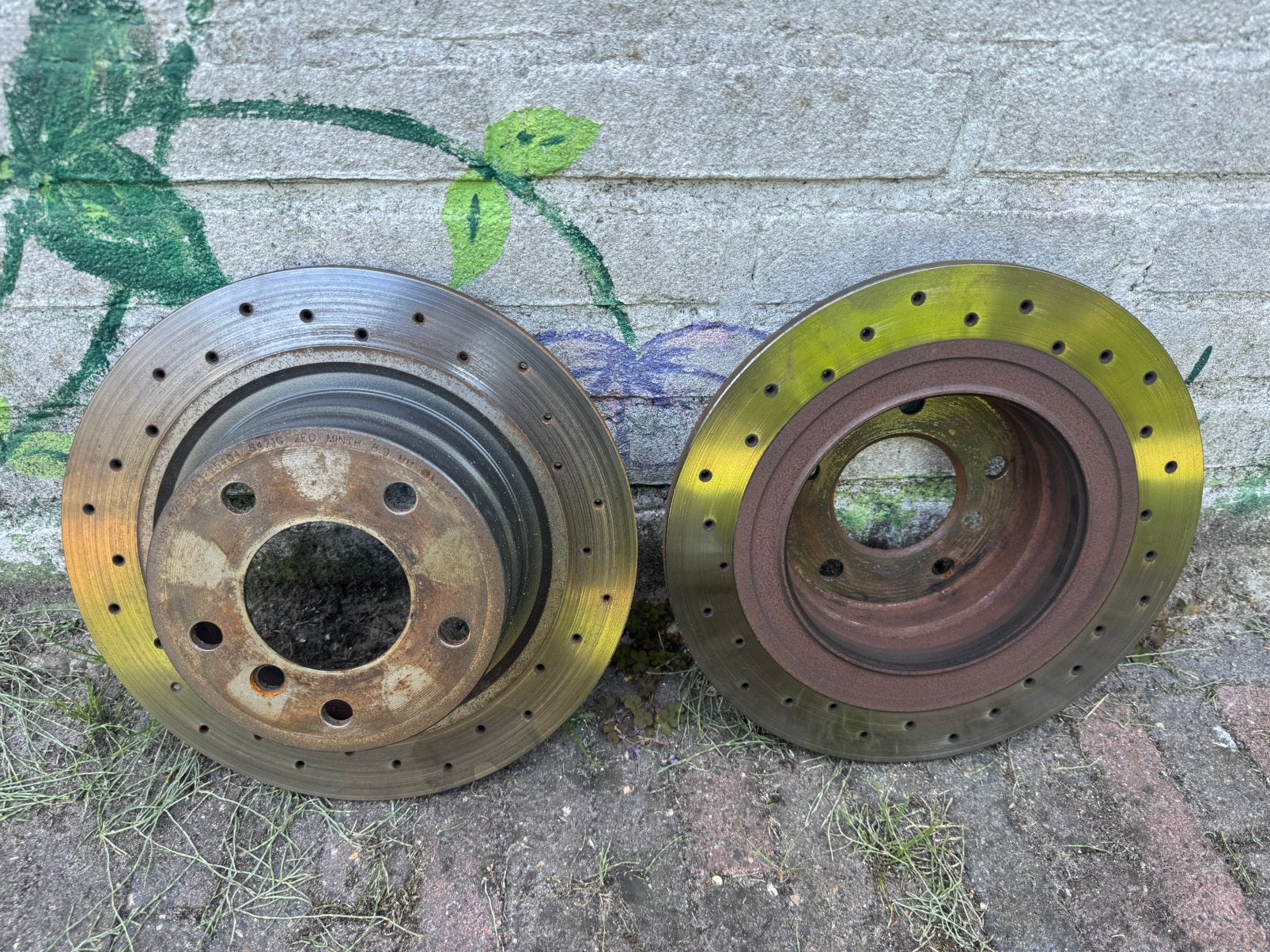 Brembo bmw remschijven e82 e87, Auto-onderdelen, Ophalen of Verzenden, Gebruikt, BMW