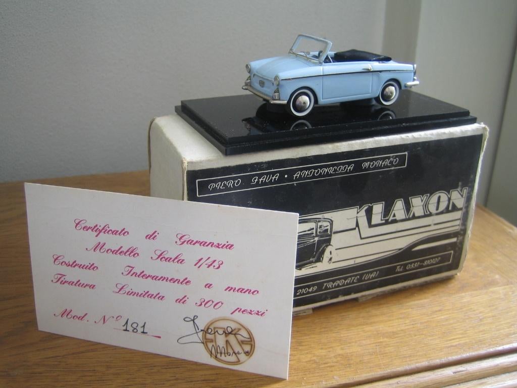 Autobianchi Bianchina Studio Klaxon, Ophalen of Verzenden, Zo goed als nieuw, Auto's