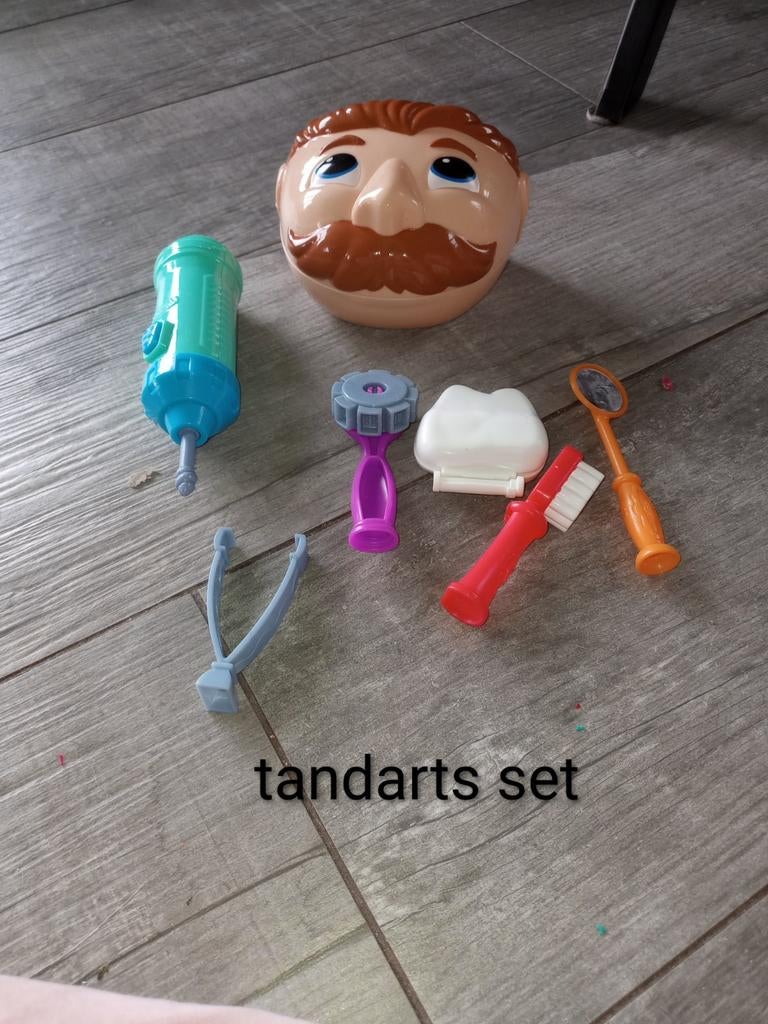 Play doh klei speel setten., Ophalen of Verzenden, Gebruikt, Bouwen