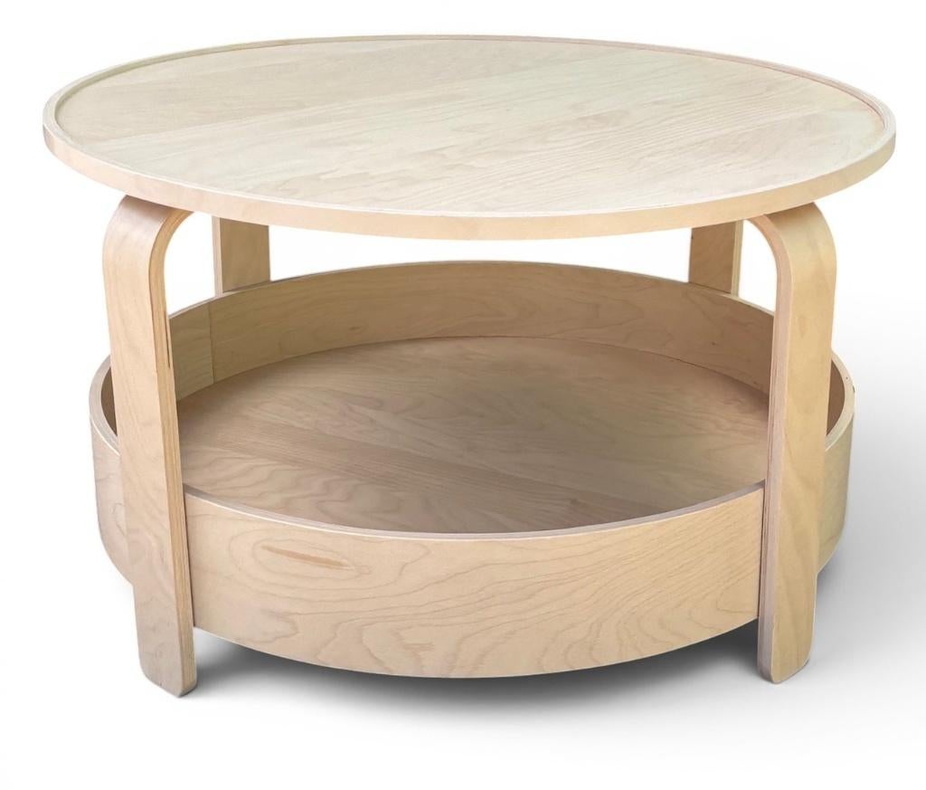Ikea tafel Borgeby, Huis en Inrichting, Tafels | Salontafels, Ophalen, 50 tot 100 cm, Rond, 50 tot 100 cm