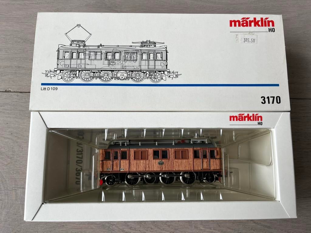 Marklin 3170 ho locomotief nieuwstaat, Wisselstroom, Locomotief, Verzenden, Nieuw