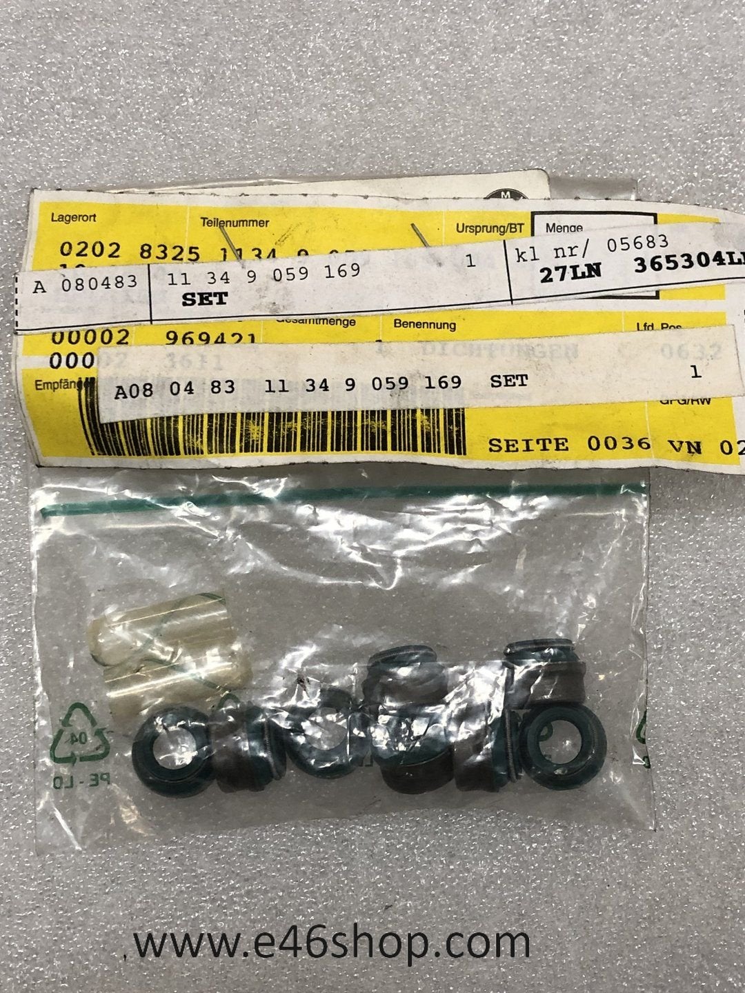 KLEPSEAL BMW M10 MOTOR OE 11349059169, Auto-onderdelen, Motor en Toebehoren, -, -, Nieuw, Ophalen of Verzenden