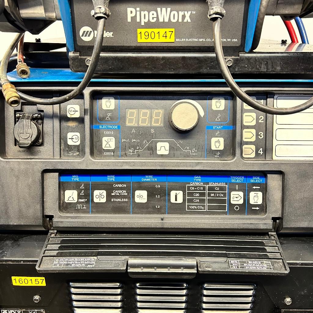 Gebruikte Miller PipeWorx 400 RMD STT MIG MAG Pulse WTGK, Gebruikt, Ophalen of Verzenden, Orbitalum Tools GmbH, 250 ampère of meer