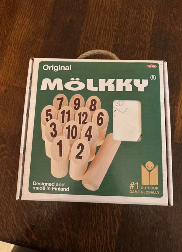 Molkky spel, Ophalen of Verzenden, Zo goed als nieuw