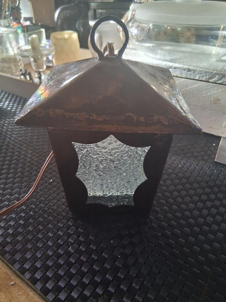 Antiek vintage hanglampje, Antiek en Kunst, Ophalen of Verzenden
