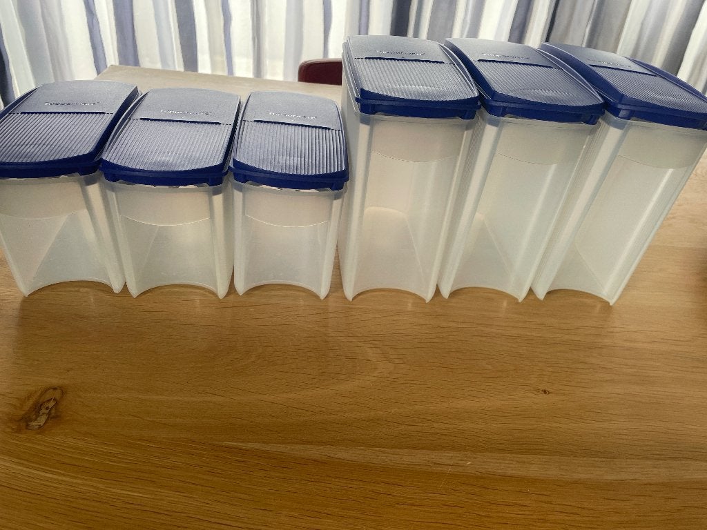 Tupperware voorraadbussen, Ophalen of Verzenden, Zo goed als nieuw, Overige typen
