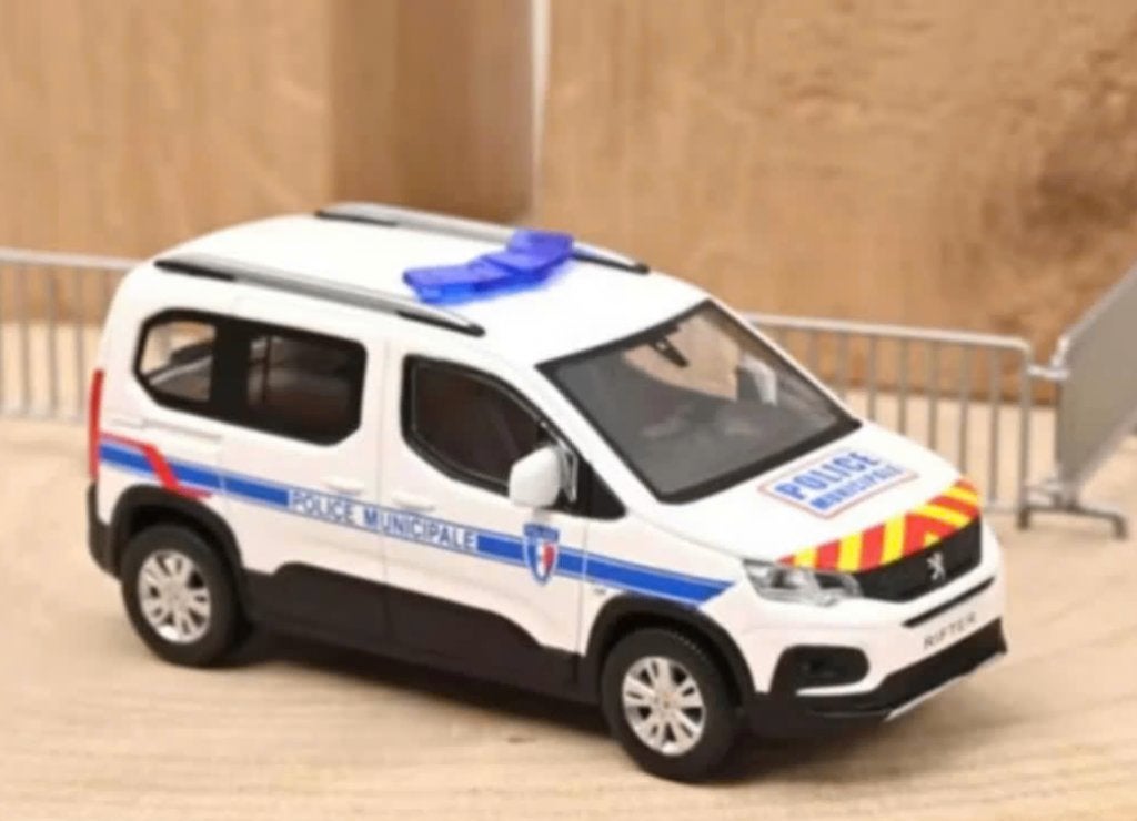 PEUGEOT RIFTER 2019 POLICE MUNICIAPLE 1/43 NOREV REF 479067, Verzenden, Nieuw, Auto, Norev