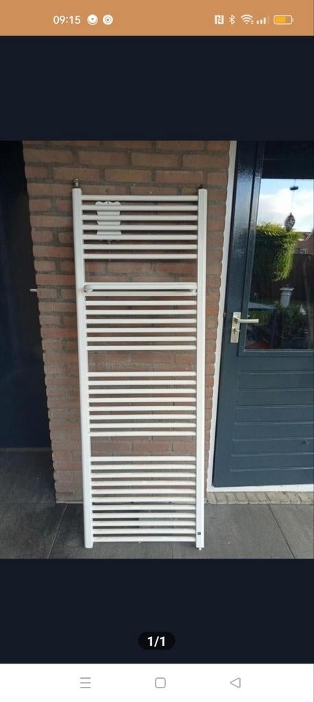 Design radiator handdoekdroger, Ophalen, Minder dan 60 cm, Radiator, 80 cm of meer