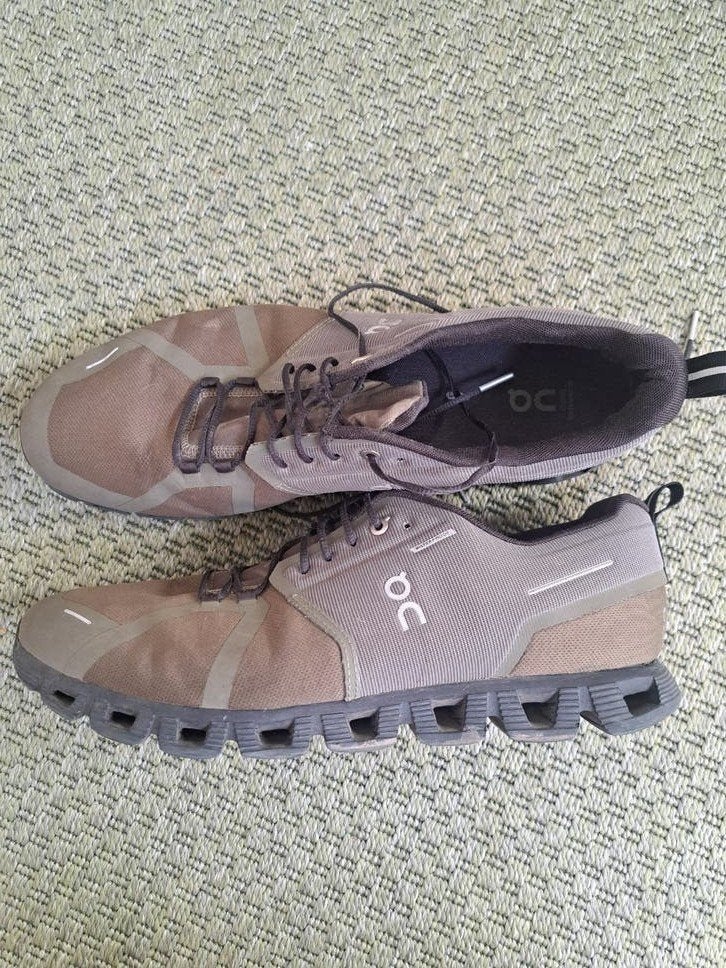 ON Cloud 6 Groen Waterproof trail goretex 48 49 salomon, Overige merken, Gebruikt, Hardloopschoenen, Ophalen of Verzenden