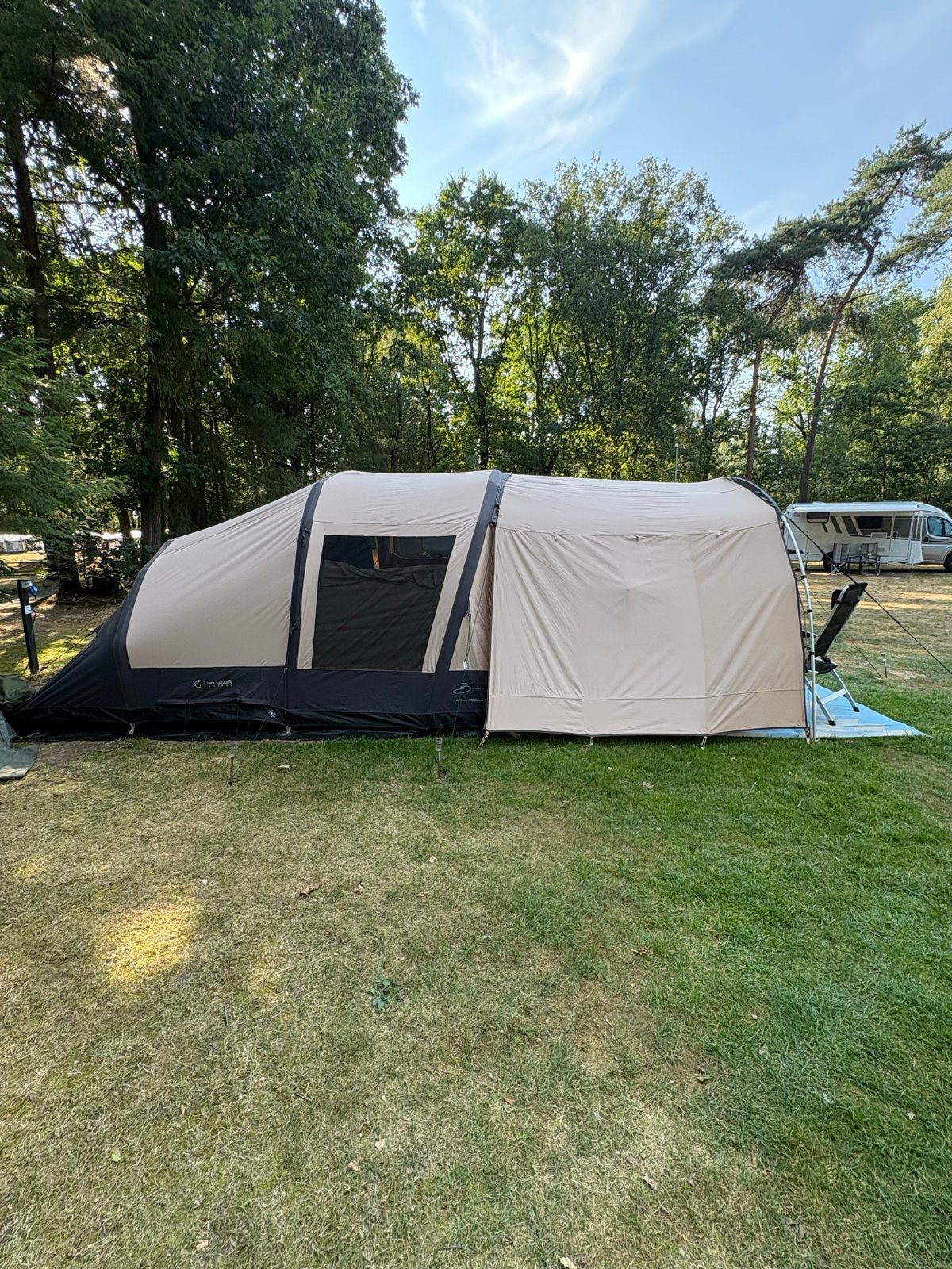 Bardani AirWave 410 Deluxe TC opblaasbare tunneltent, Caravans en Kamperen, Tenten, Ophalen, Zo goed als nieuw, Tot en met 4