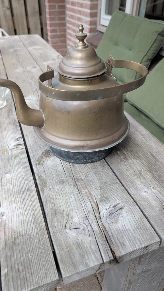 Koperen ketel voor op potkachel, Ophalen of Verzenden