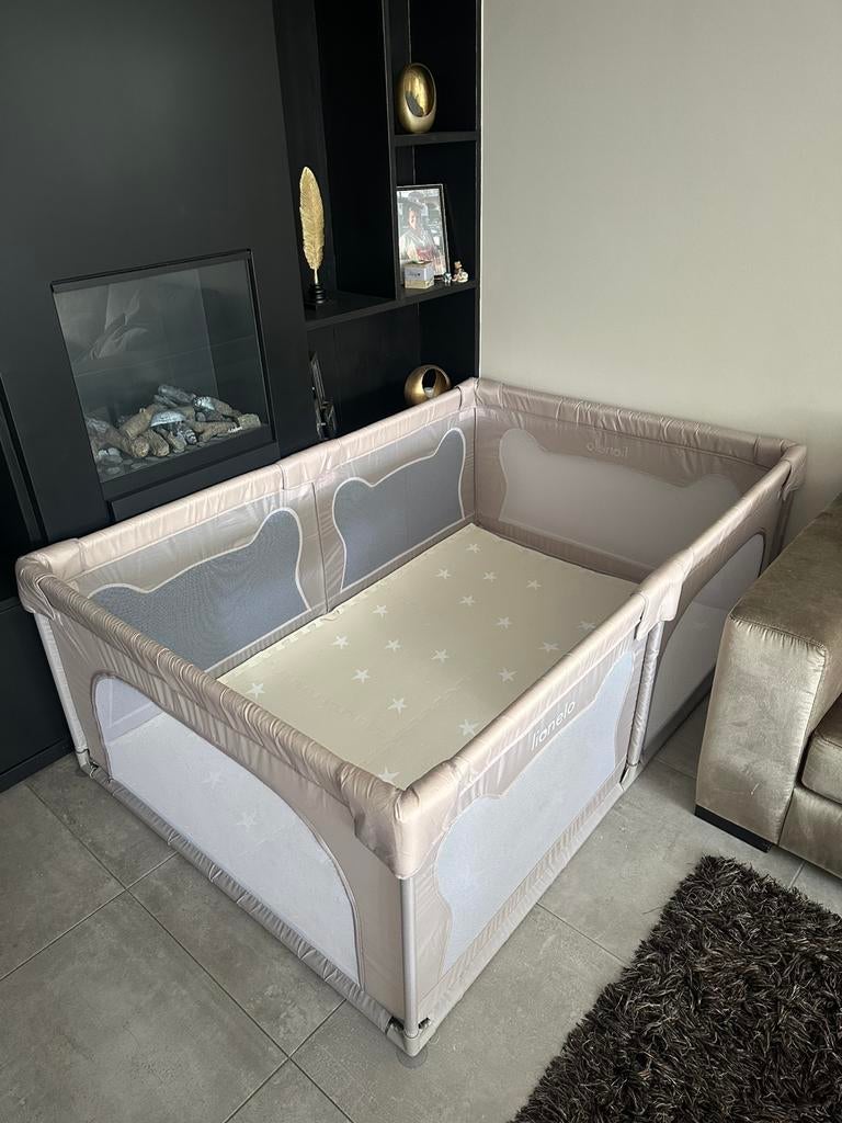 Grondbox Lionelo beige, Ophalen, Zo goed als nieuw, Metaal of IJzer, 115 cm of meer
