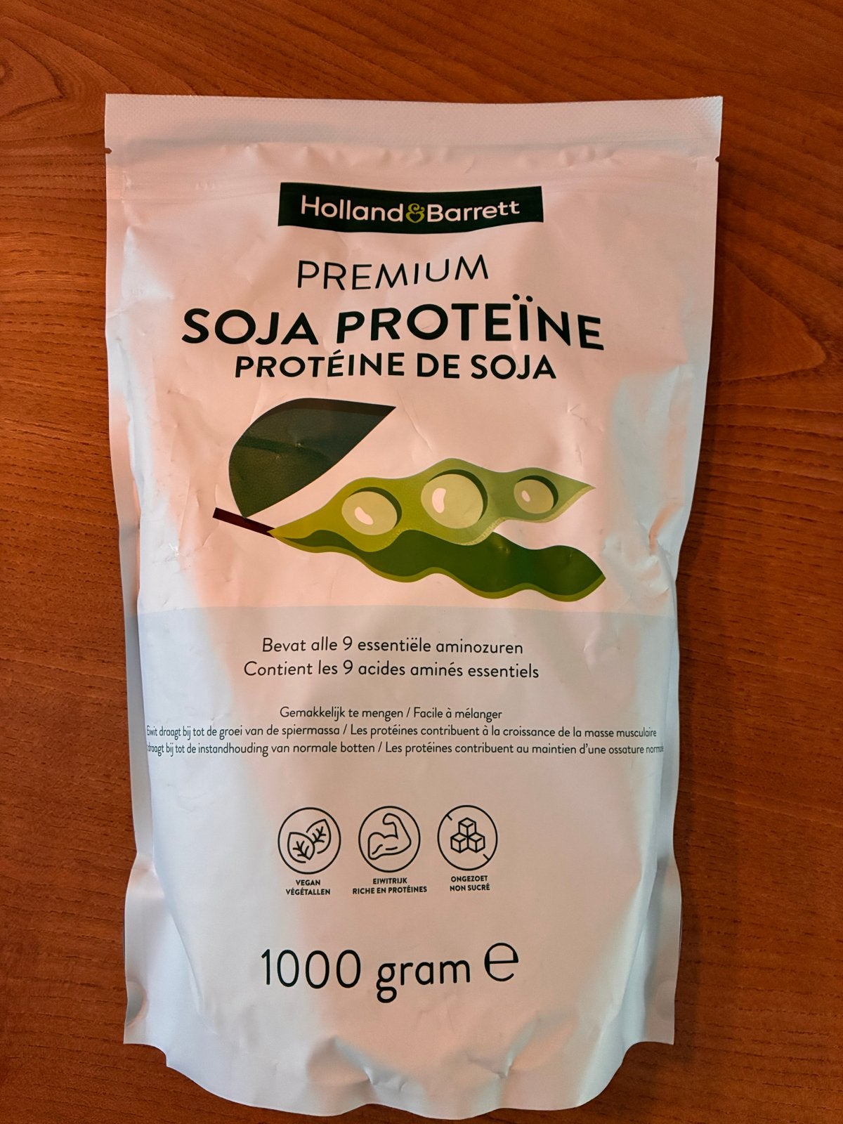 Holland & Barrett Premium Soja Proteïne 1000 gram, Ophalen of Verzenden, Nieuw, Poeder of Drank