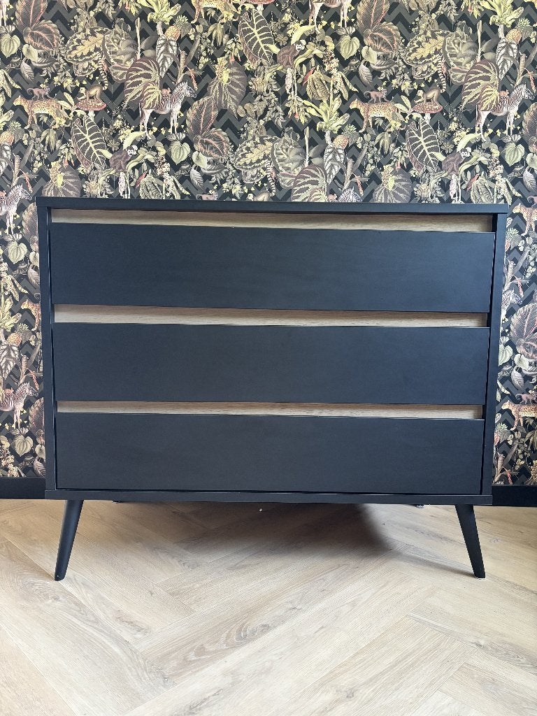 Europe Baby Sterre Babybed (incl. Flowmatras) & Commode, Ophalen, Zo goed als nieuw, Ledikant