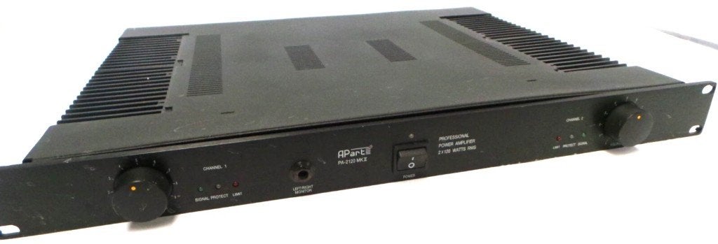 Apart PA-2120 MK2 Professionele Versterker, Overige merken, Gebruikt, Ophalen of Verzenden, 120 watt of meer