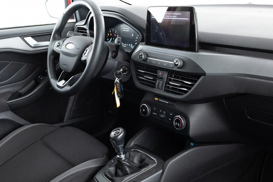 Ford Focus Wagon 1.0 EcoBoost Hybrid Connected ✅ 1e Eigena, 12 maanden, Gebruikt, Zwart, Origineel Nederlands