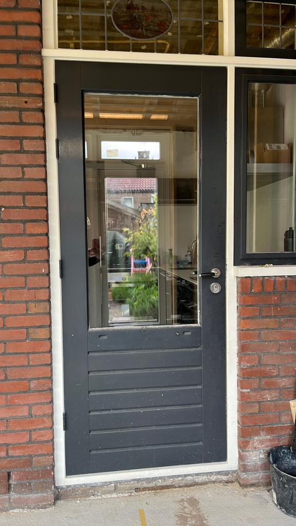 Hardhouten Deur 87x 210 beschikbaar tot 18 mei, Doe-het-zelf en Verbouw, Deuren en Horren, Ophalen, Zo goed als nieuw, Binnendeur