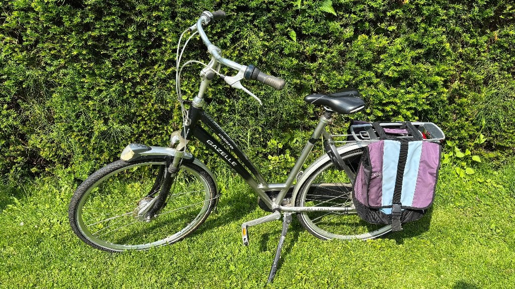 Gazelle Chamonix damesfiets, Ophalen, Versnellingen, Gazelle, Trommelrem