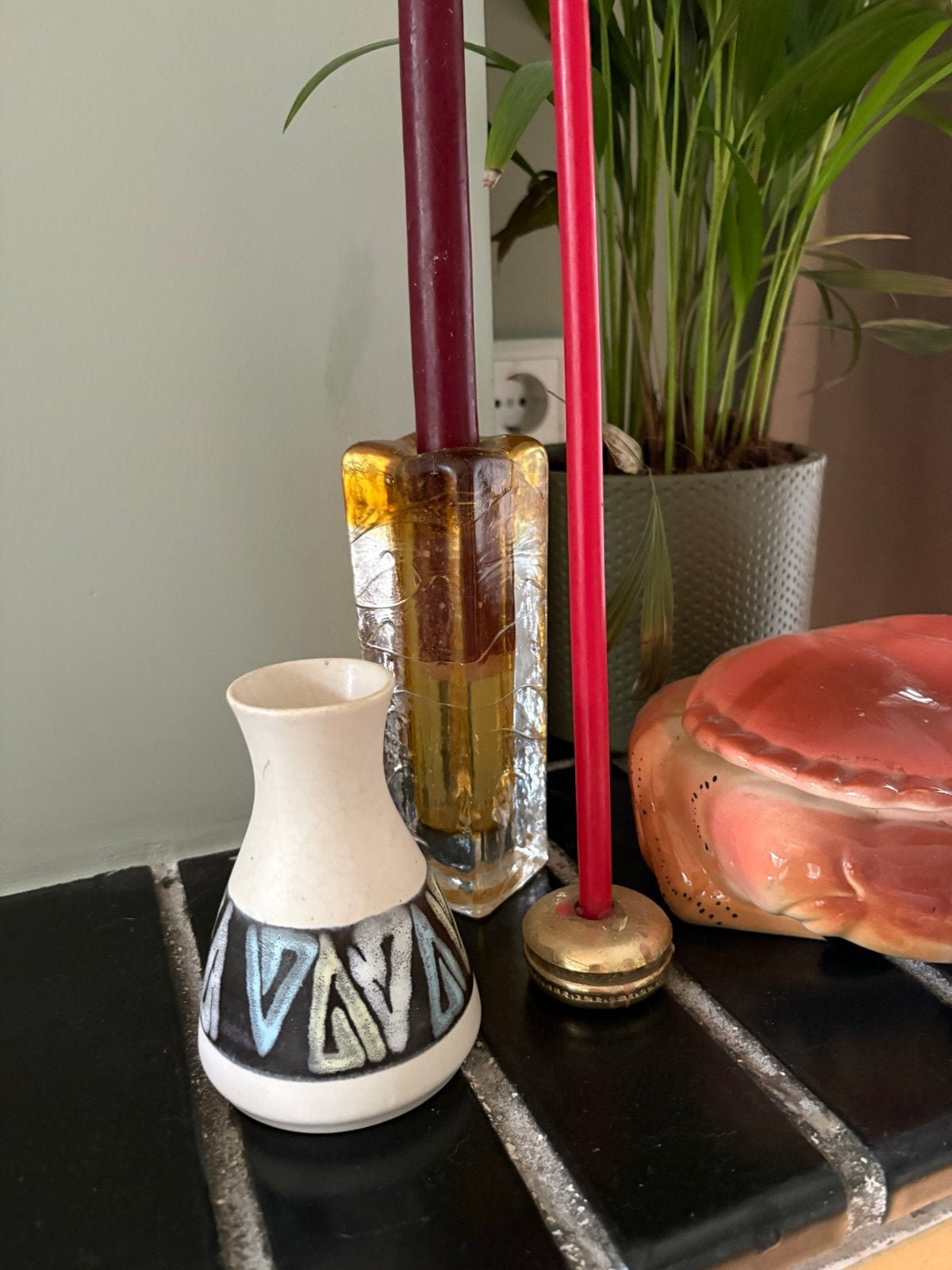 Vintage Dümler & Breiden vaasje 127-10 - West Germany, Ophalen of Verzenden