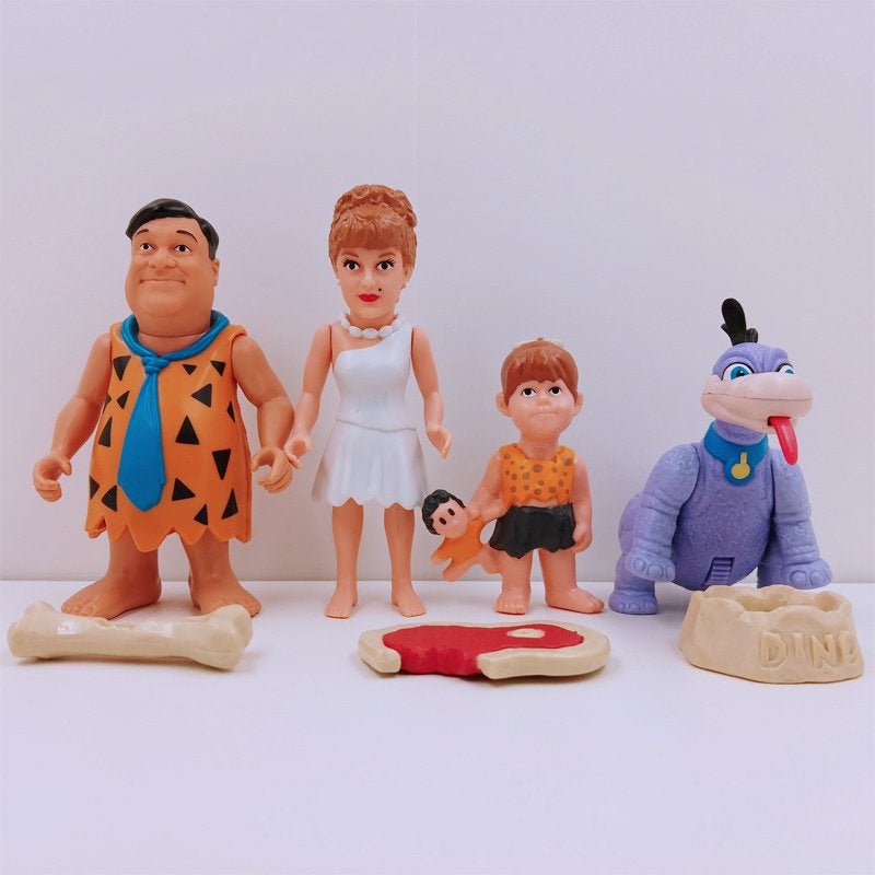 The Flintstones Family Mattel 1993 Actiefiguren, Ophalen of Verzenden, Zo goed als nieuw
