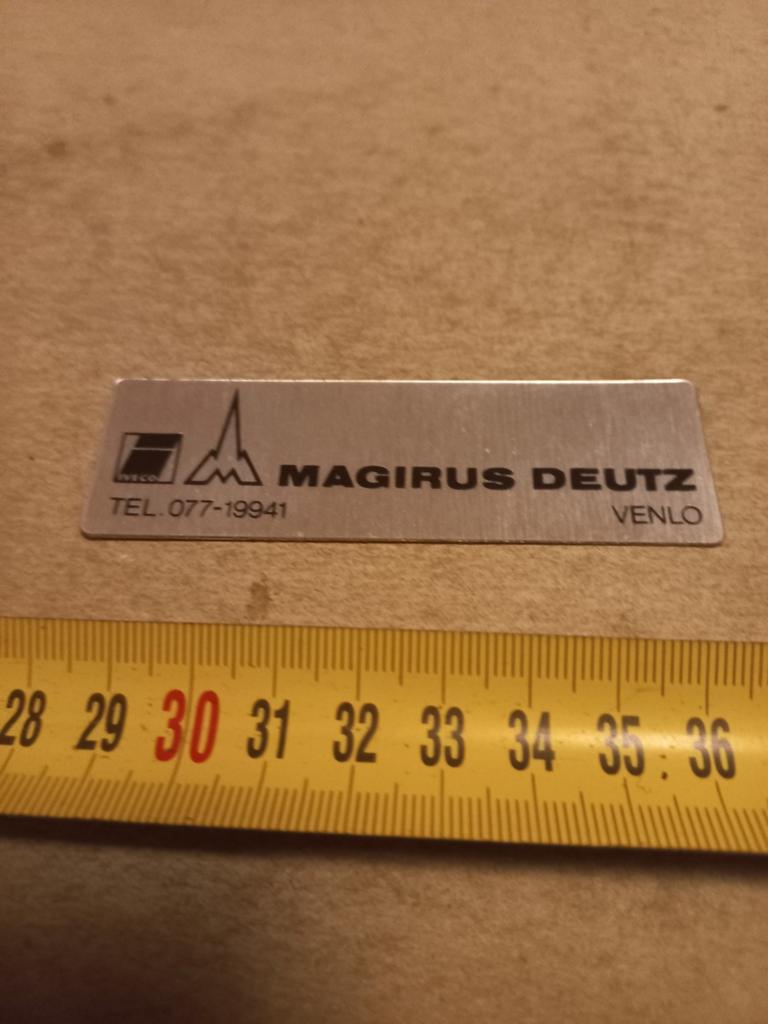 Magirus deutz venlo, Ophalen of Verzenden, Nieuw