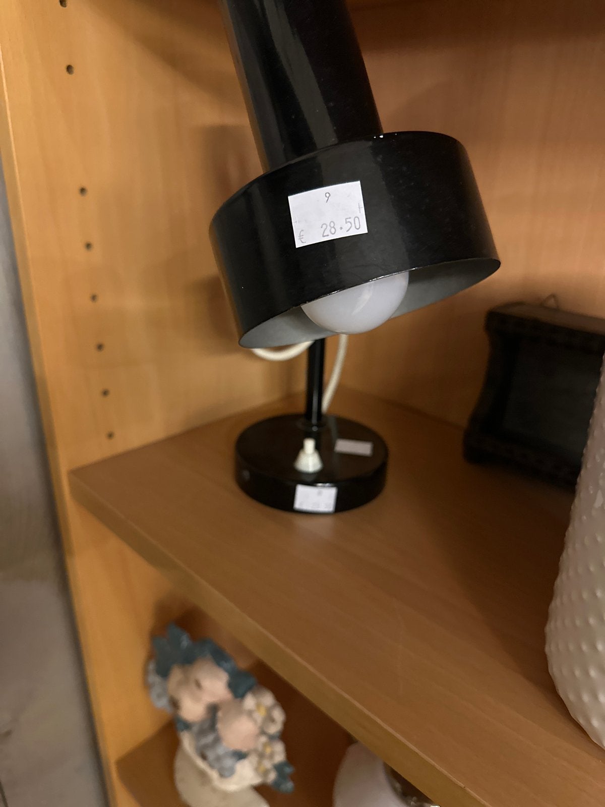 Zwarte bureaulamp / tafellamp, Ophalen
