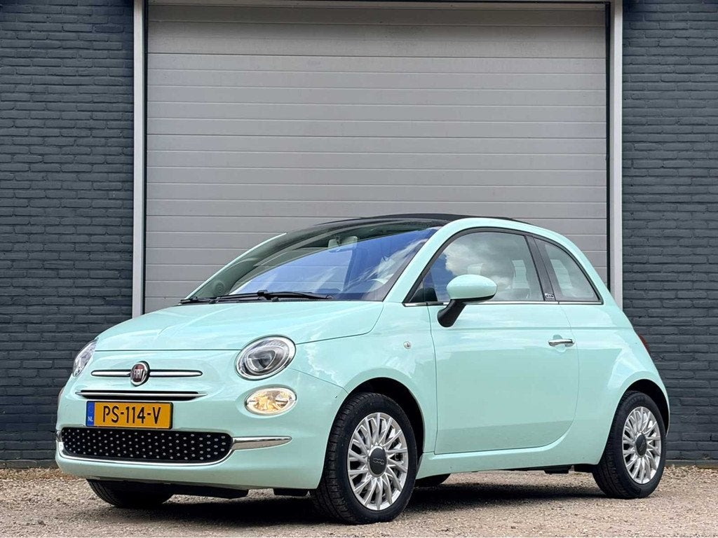 2017 Fiat 500 C 0.9 TwinAir T Lounge Personenauto, Auto's, Gebruikt, Origineel Nederlands, Bedrijf, Handgeschakeld