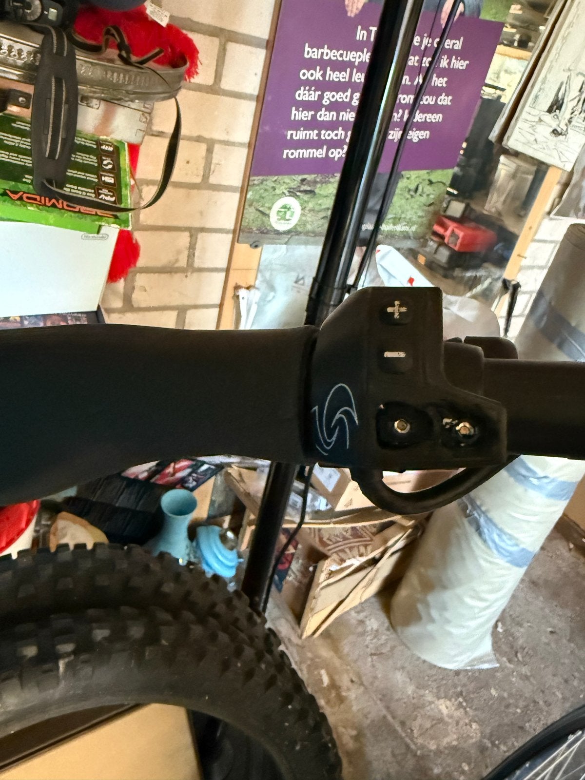 Gezocht: Sparta stuurbediening, Fietsen en Brommers, Fietsonderdelen, Elektrische fiets, Gebruikt, Overige typen, Kunststof
