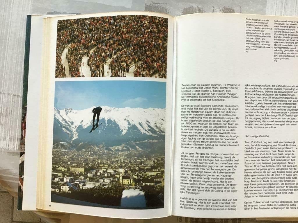 Boek :OOSTENRIJK ;om op reis te gaan,ski-land ,beklimmingen, Boeken, Overige merken, Europa, Diverse auteurs, Ophalen of Verzenden