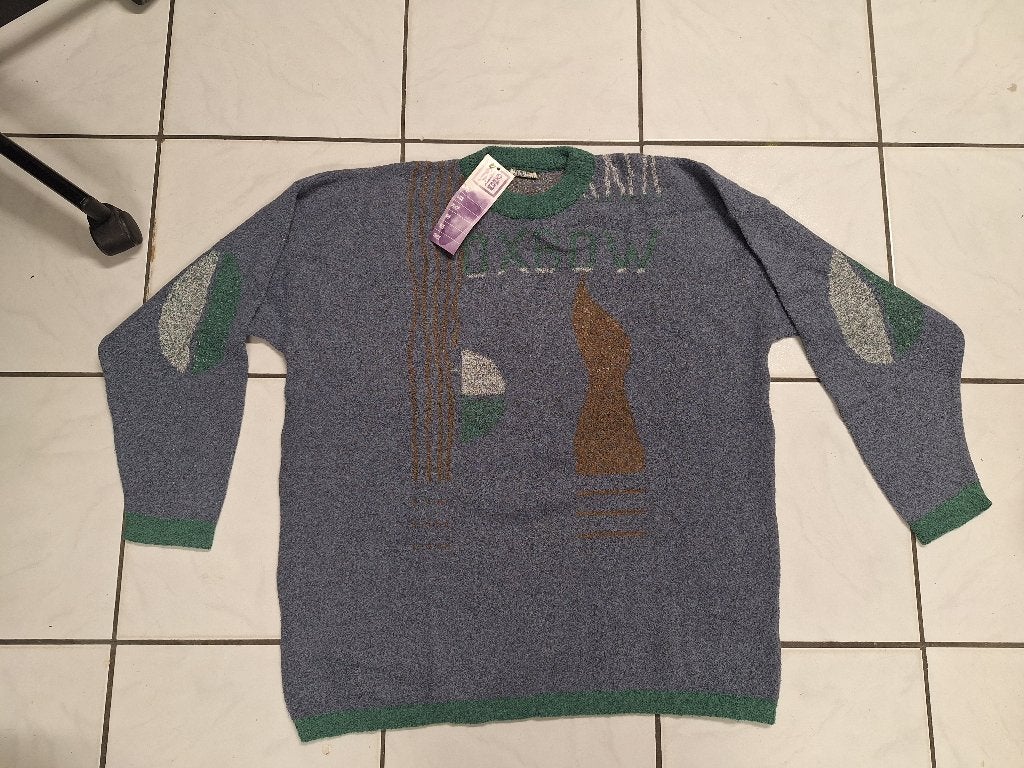 Vintage Oxbow trui jaren 90 nieuw met kaartje ongebruikt, Ophalen of Verzenden, Nieuw, Maat 52/54 (L)