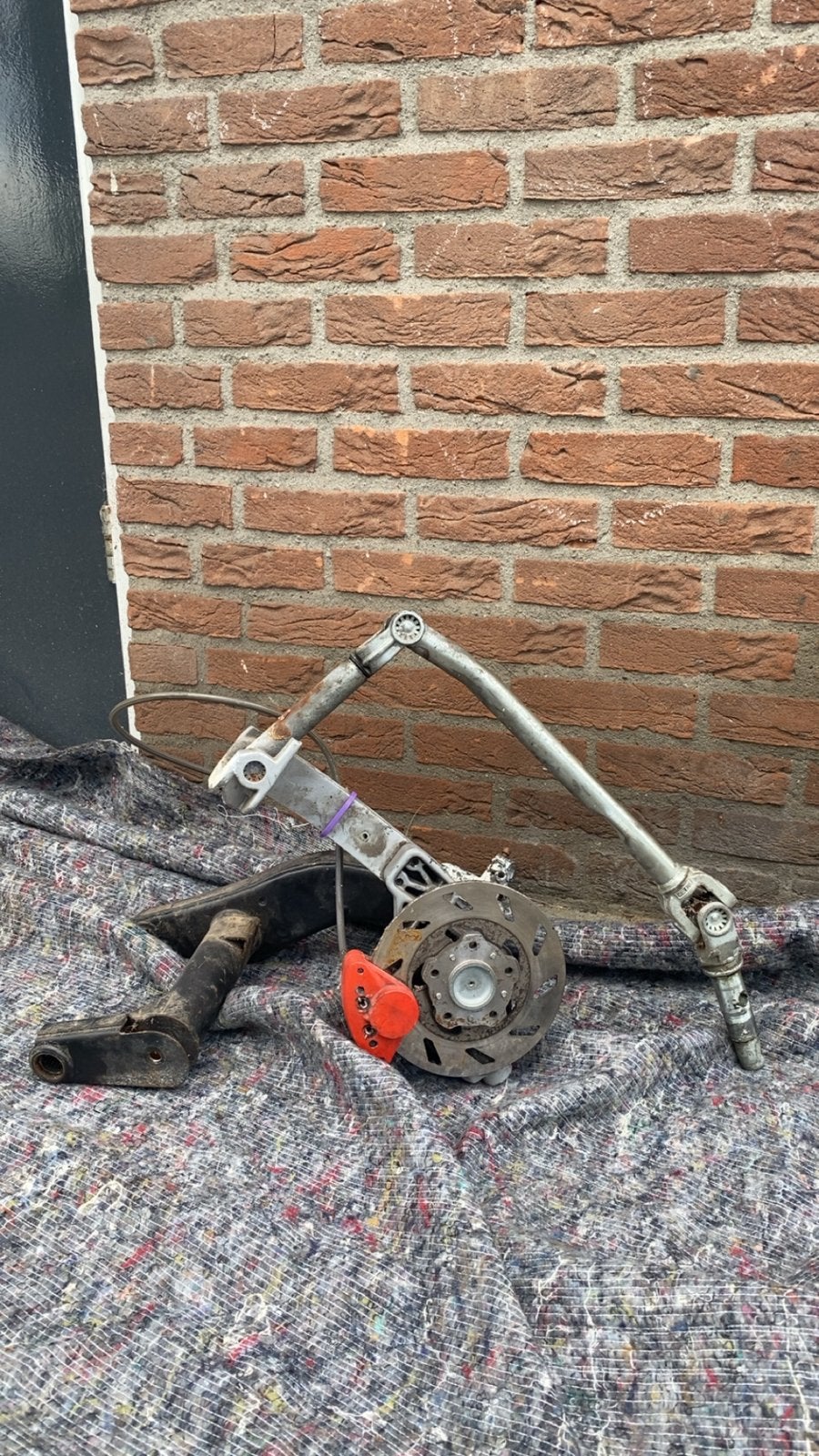 Italjet Formula 50 voorvork met subframe, Fietsen en Brommers, Ophalen, Gebruikt, Overige typen, Overige merken