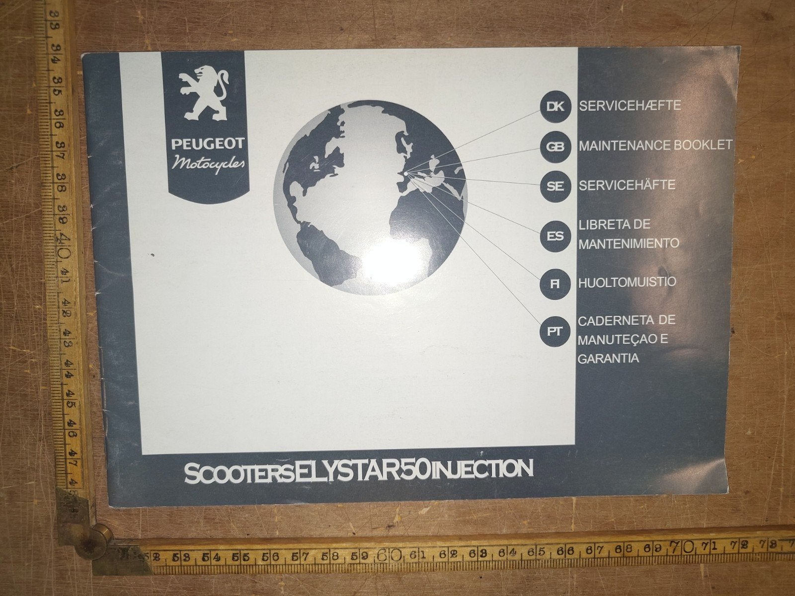 Handleiding Peugeot Elystar 50 2002, Ophalen of Verzenden, Gebruikt