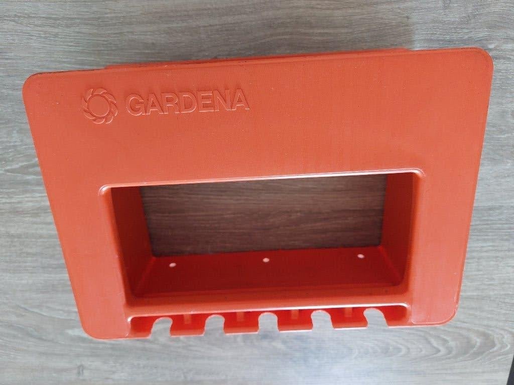 Gardena wandhouder muurhouder tuinslang oranje, Ophalen of Verzenden, Gebruikt, Tuinslanghaspel