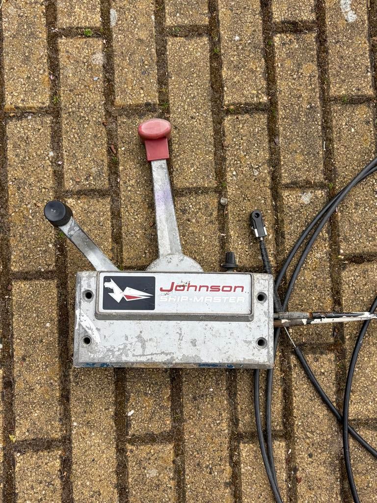 Johnson Ship-Master Afstandsbediening Buitenboordmotor, Ophalen of Verzenden, Gebruikt, Motor en Techniek, Motorboot