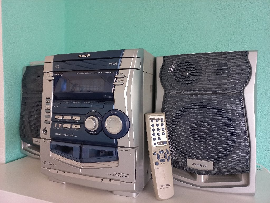 Aiwa NSX-SZ300 stereo-set, Ophalen, Gebruikt, Tuner of Radio, Overige merken