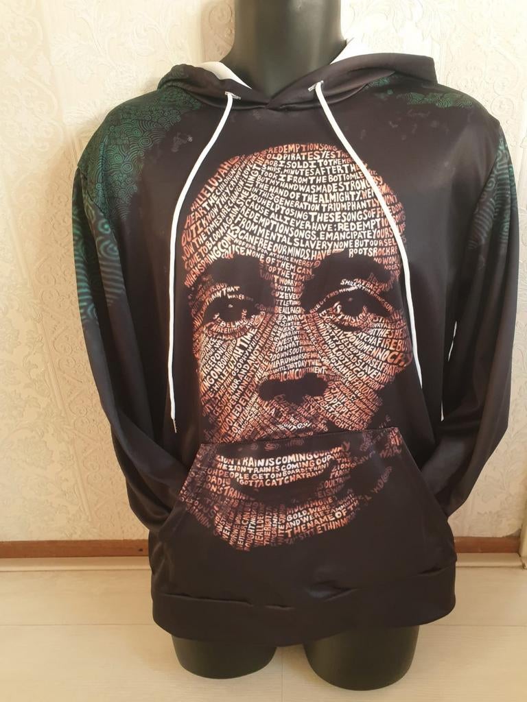 Bob Marley hoodie, Onbekend, Maat 48/50 (M), Nieuw, Ophalen of Verzenden