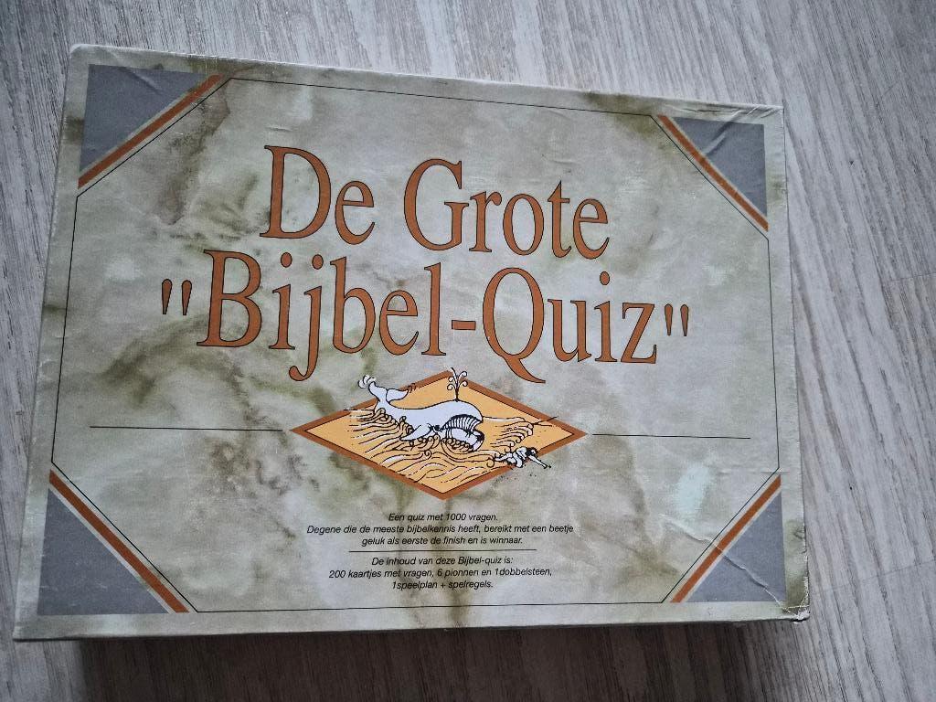 De Grote Bijbelquiz - bordspel, Ophalen of Verzenden, Gebruikt