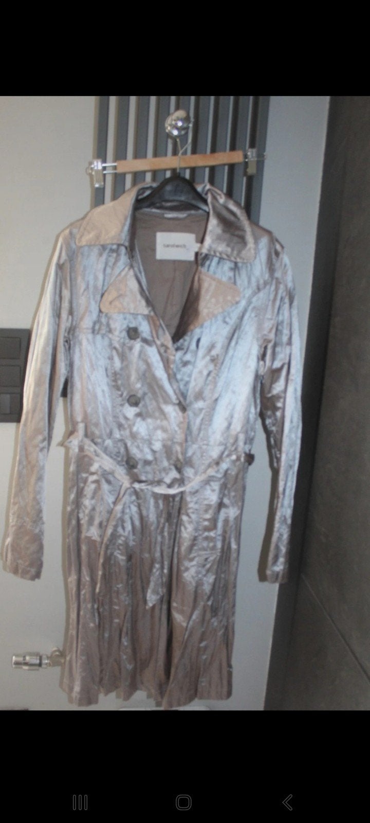 Sandwich trenchcoat, Sandwich, Ophalen of Verzenden, Zo goed als nieuw, Maat 38/40 (M)