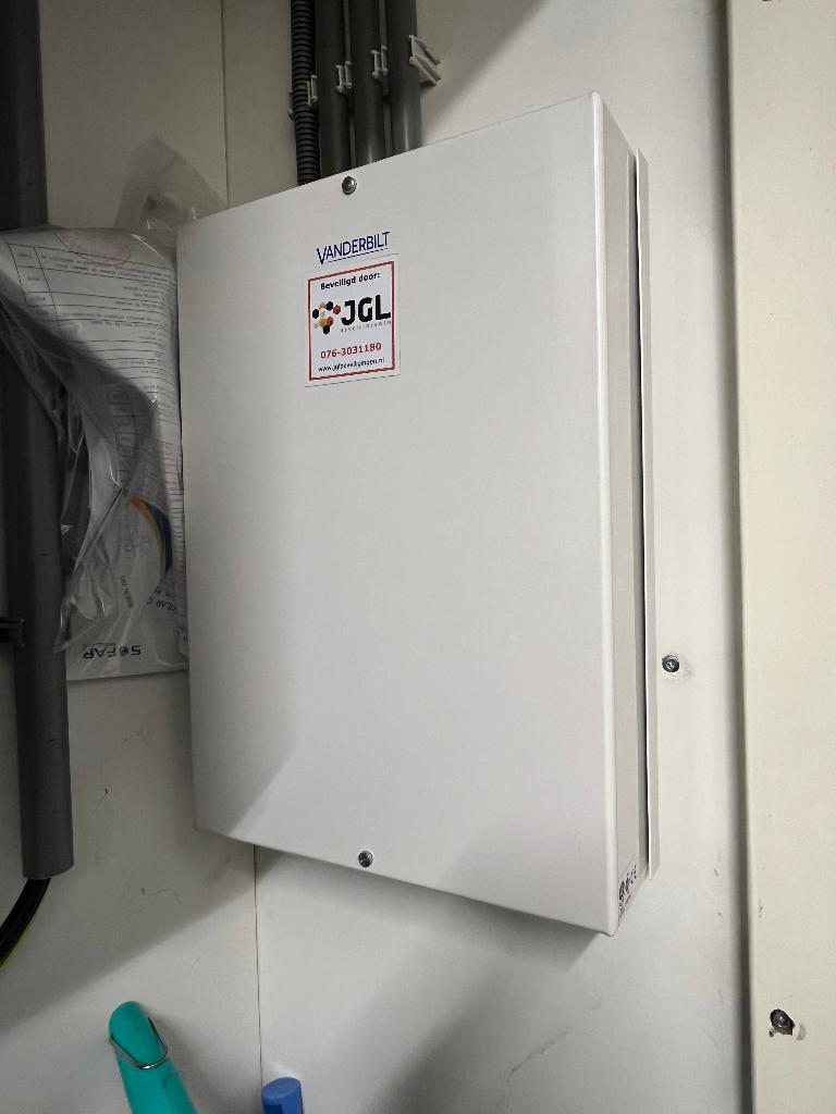 Professioneel Vanderbilt alarmsysteem/winkelbeveiliging, Doe-het-zelf en Verbouw, Alarmsystemen, Ophalen, Beweging, Zo goed als nieuw