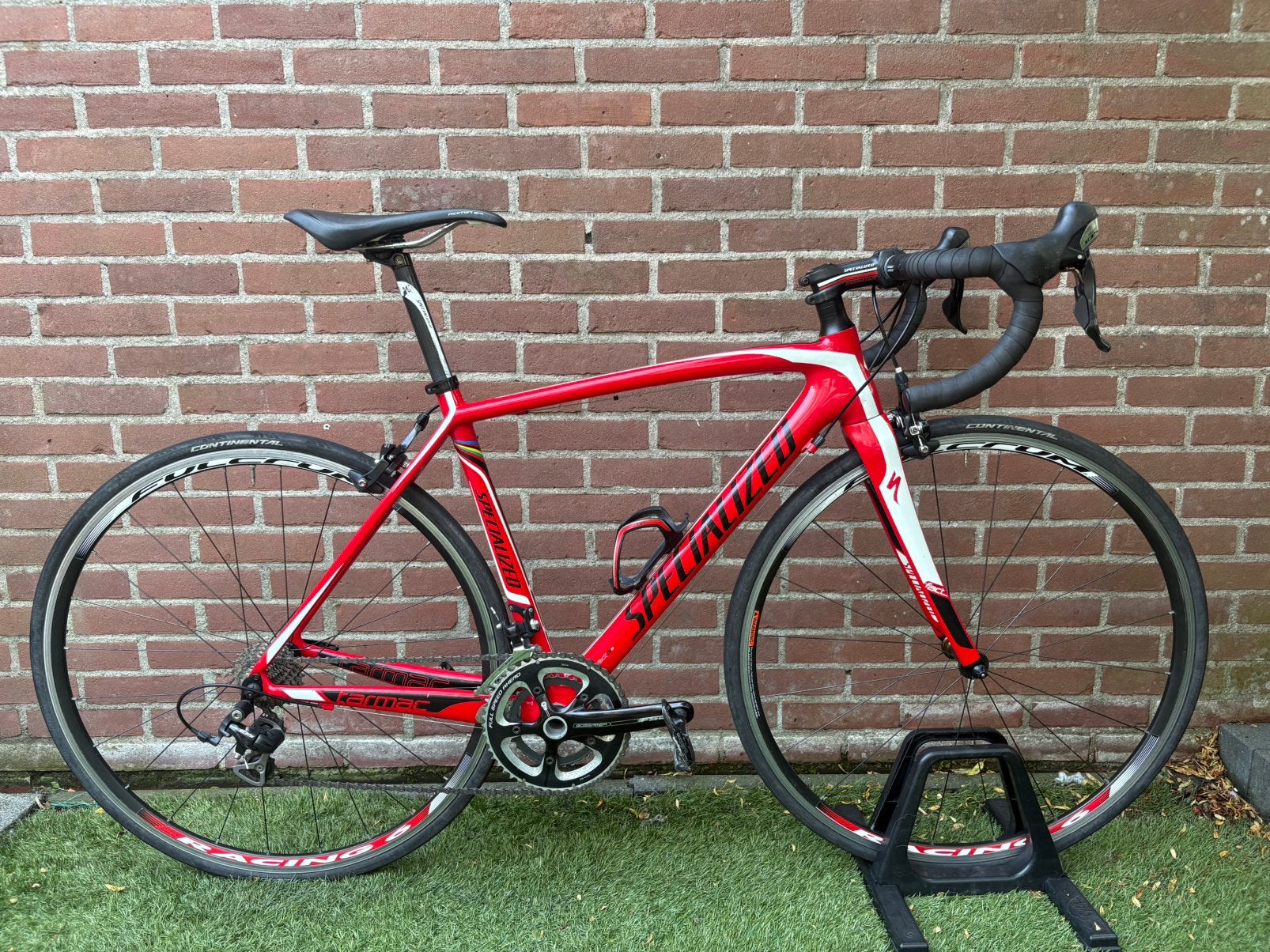 Specialized Tarmac (52) Carbon Racefiets MOET WEG !!, 28 inch, Ries-Cycles, Carbon, Velgrem