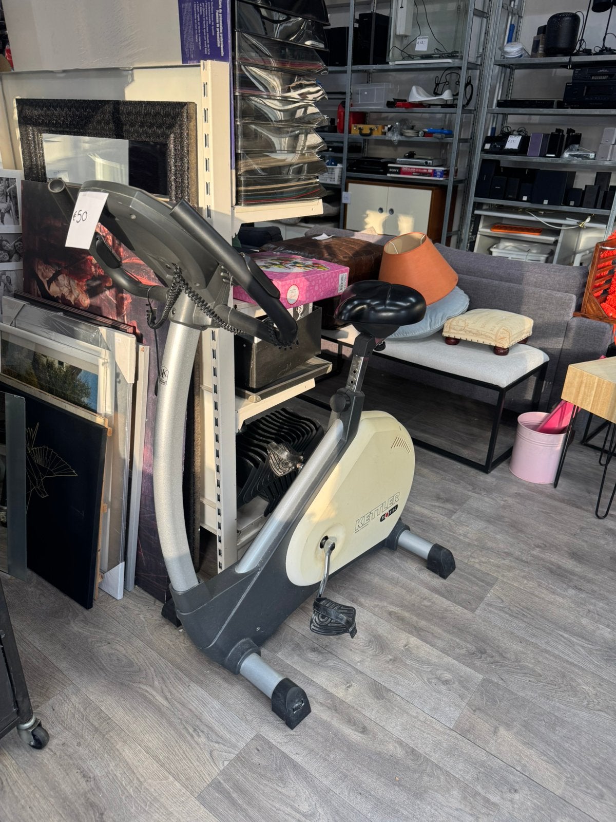 Kettler Hometrainer - Ideaal voor thuisworkouts, Gebruikt, Ophalen of Verzenden, Metaal, Benen